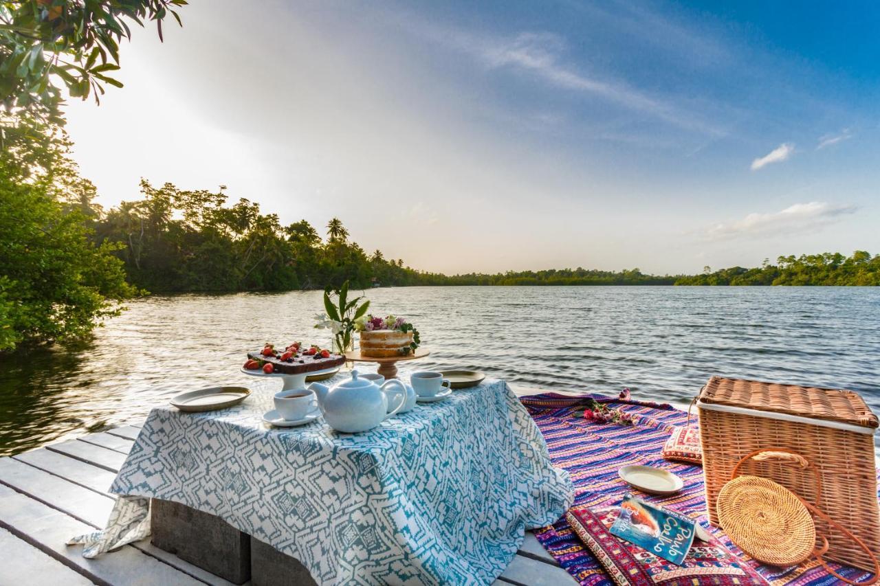 Mo River House Luxury Villa Hikkaduwa Exterior foto